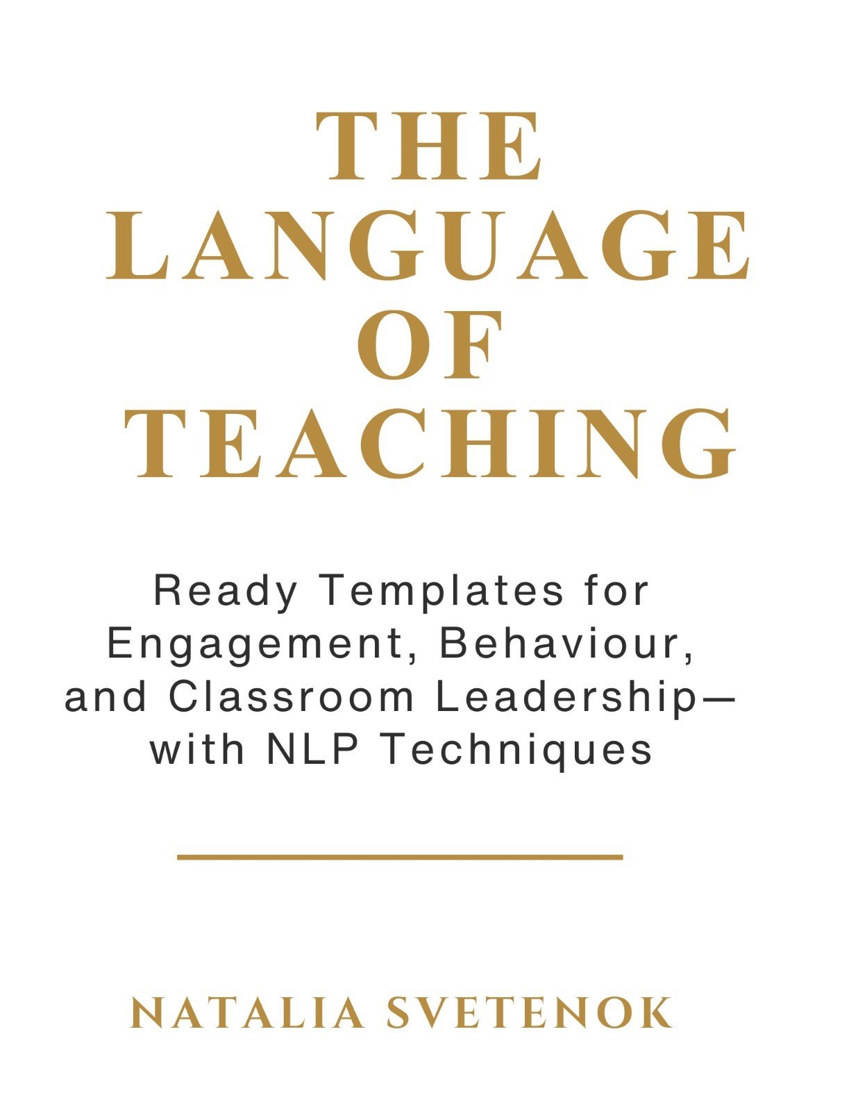 The Language of Teaching – Teacher’s Workbook book cover